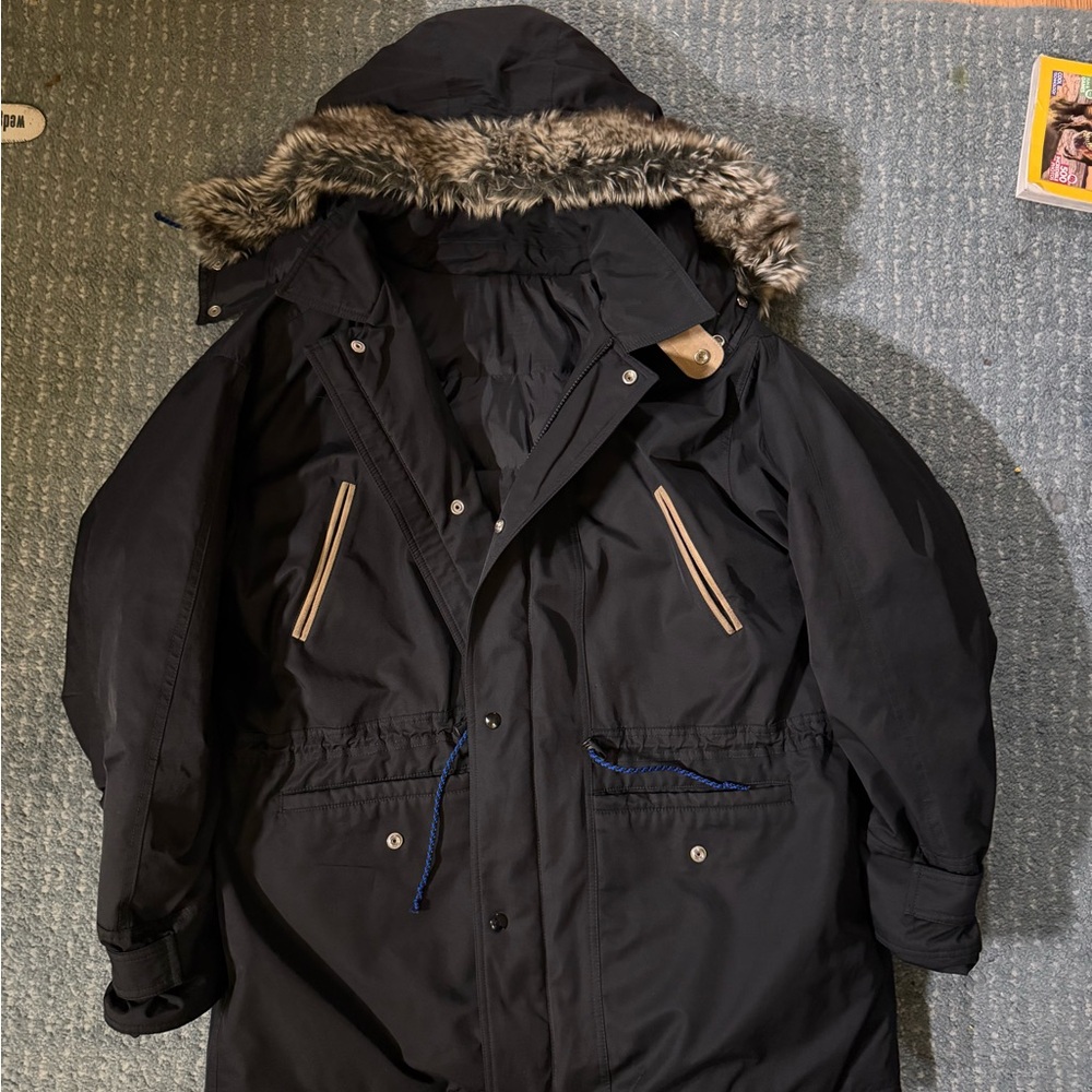 Noah x Cashball Fur-Trimmed Hooded Jacket